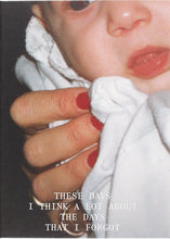 Lade das Bild in den Galerie-Viewer, Katalog ANNA BREIT. These days I think a lot about the days that I forgot
